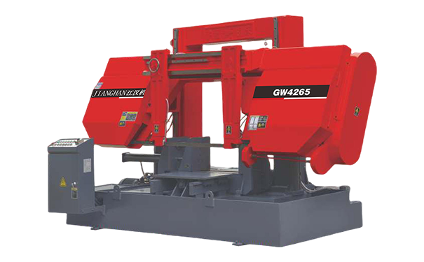 翁源GW4265双柱龙门卧式带锯床