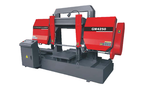 翁源GW4250双柱龙门卧式带锯床