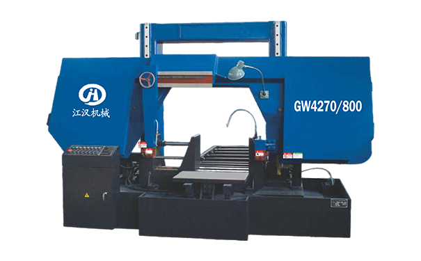 翁源GW4270/800双柱龙门卧式带锯床